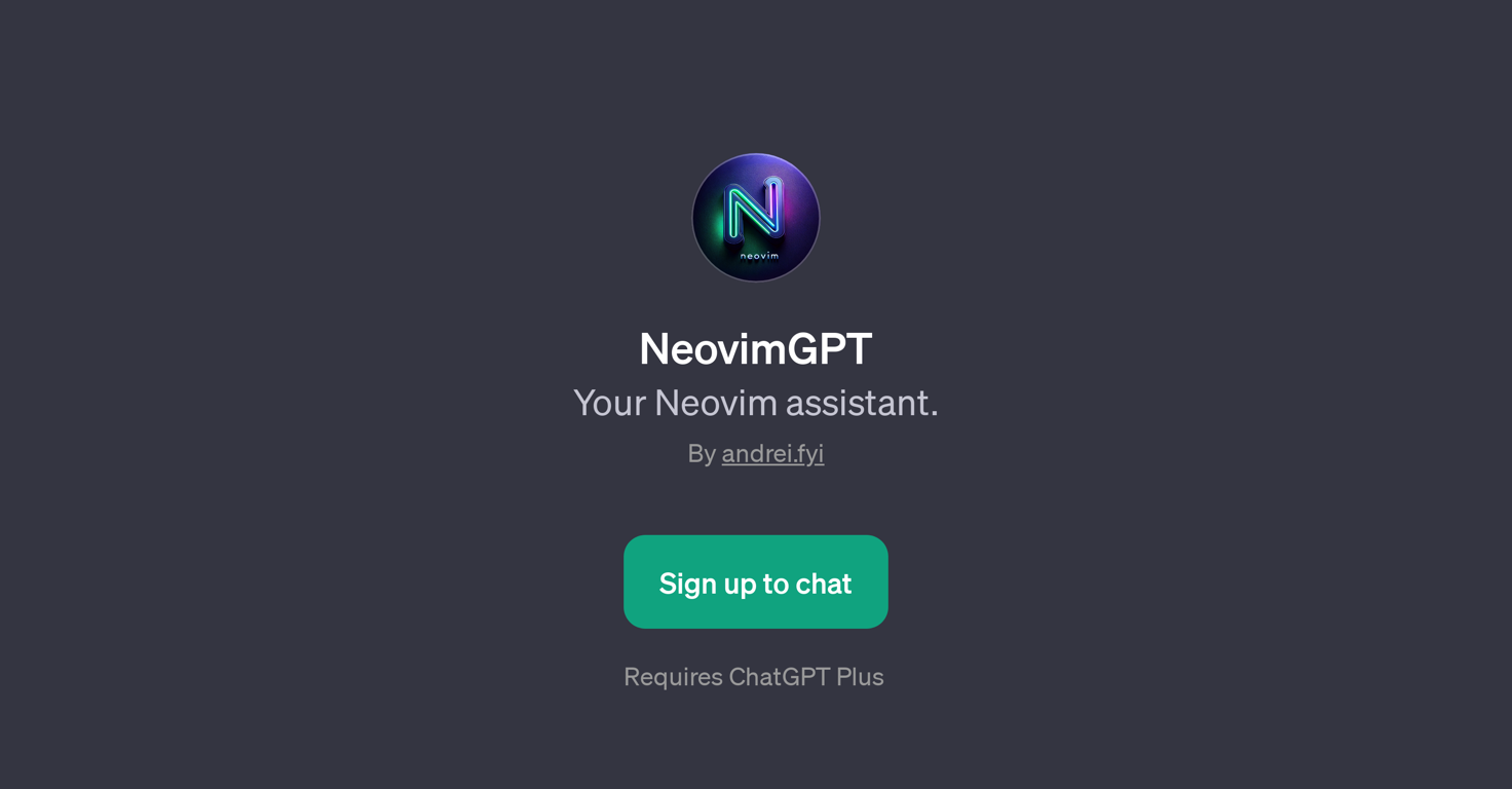 NeovimGPT website