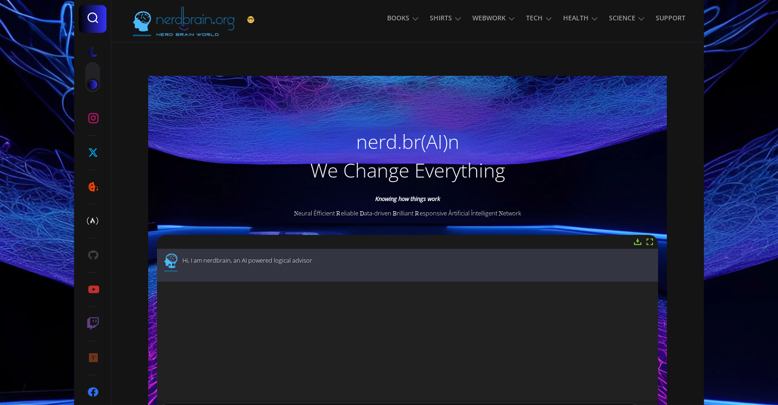 Nerdbrain website
