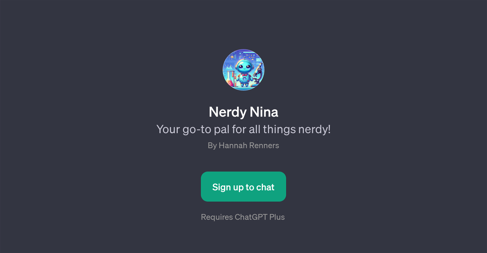 Nerdy Nina website
