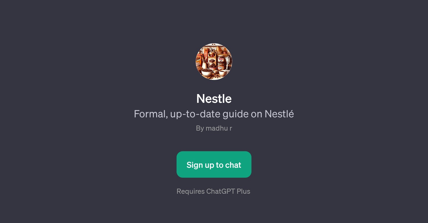 Nestle website
