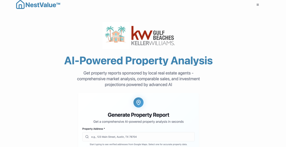 NestValue website
