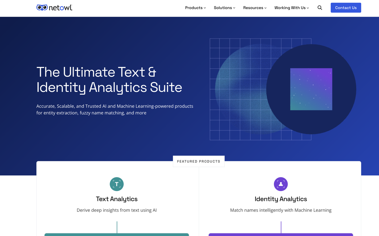 NetOwl website