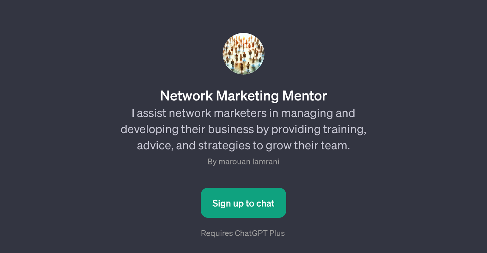 Network Marketing Mentor website