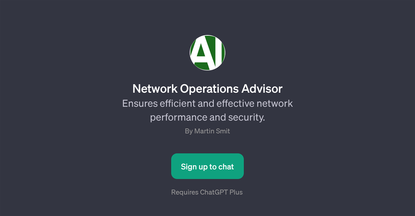 Network Operations Advisor website