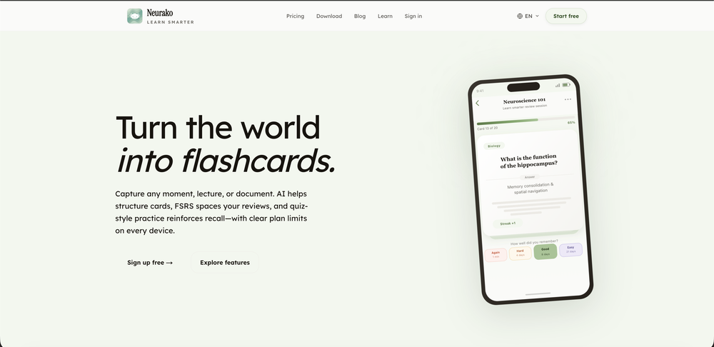 Neurako website