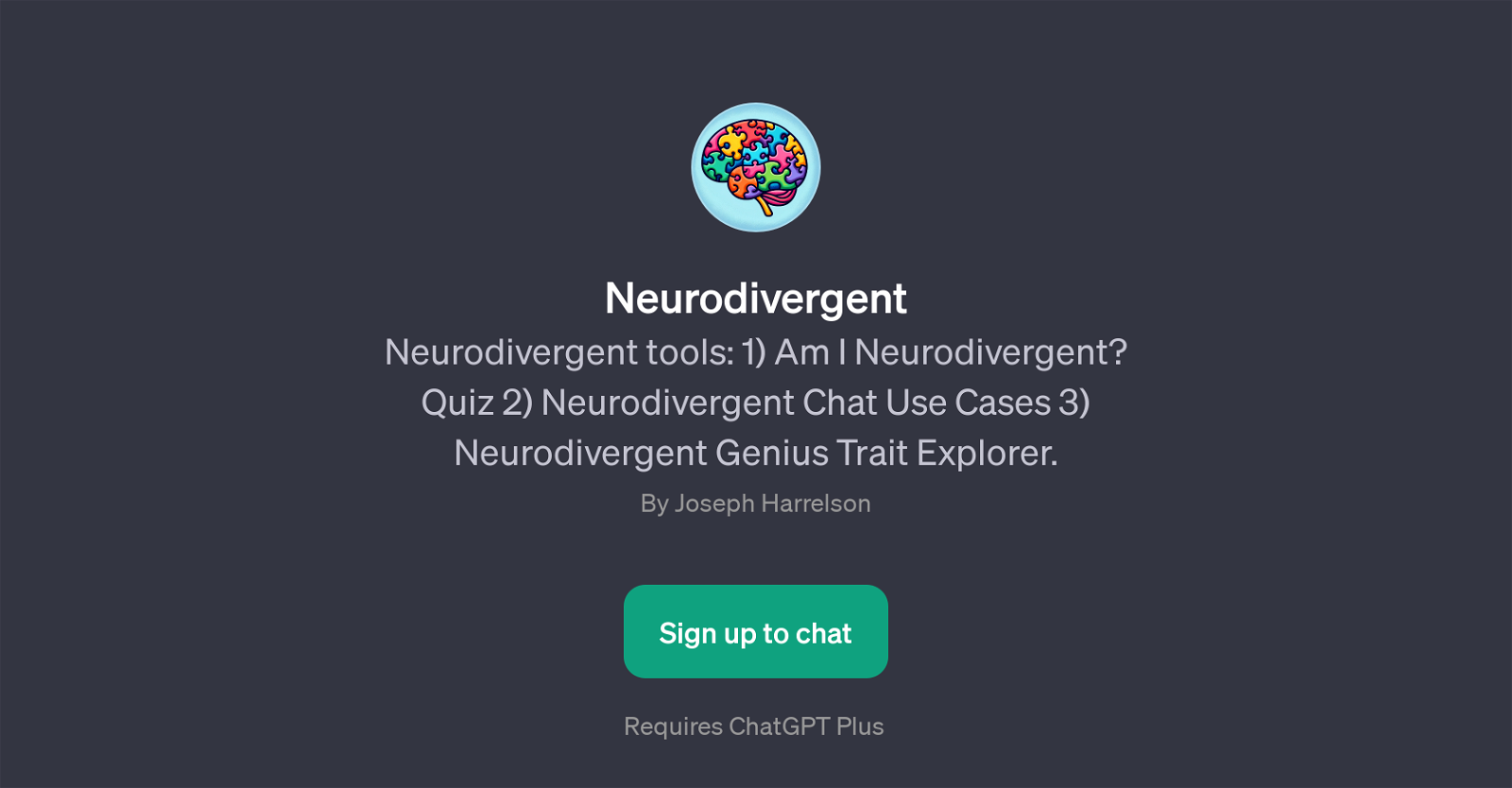 Neurodivergent website