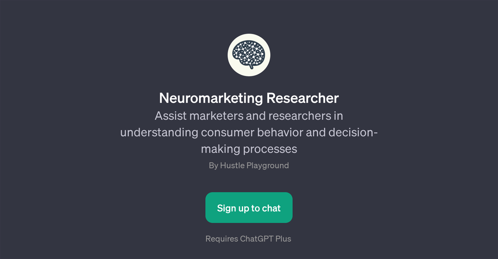 Neuromarketing Researcher website