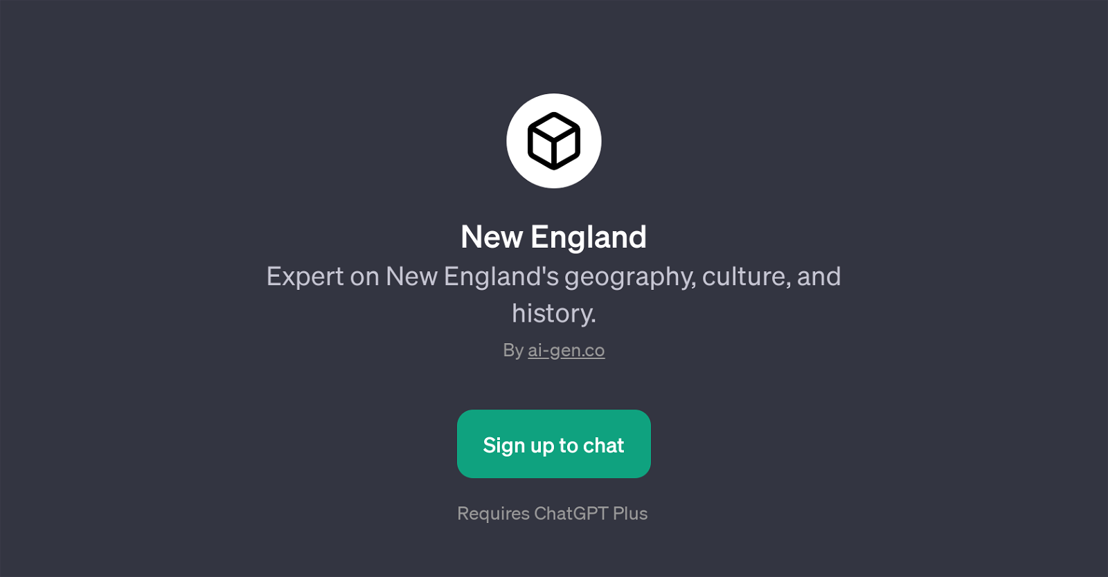 New England website