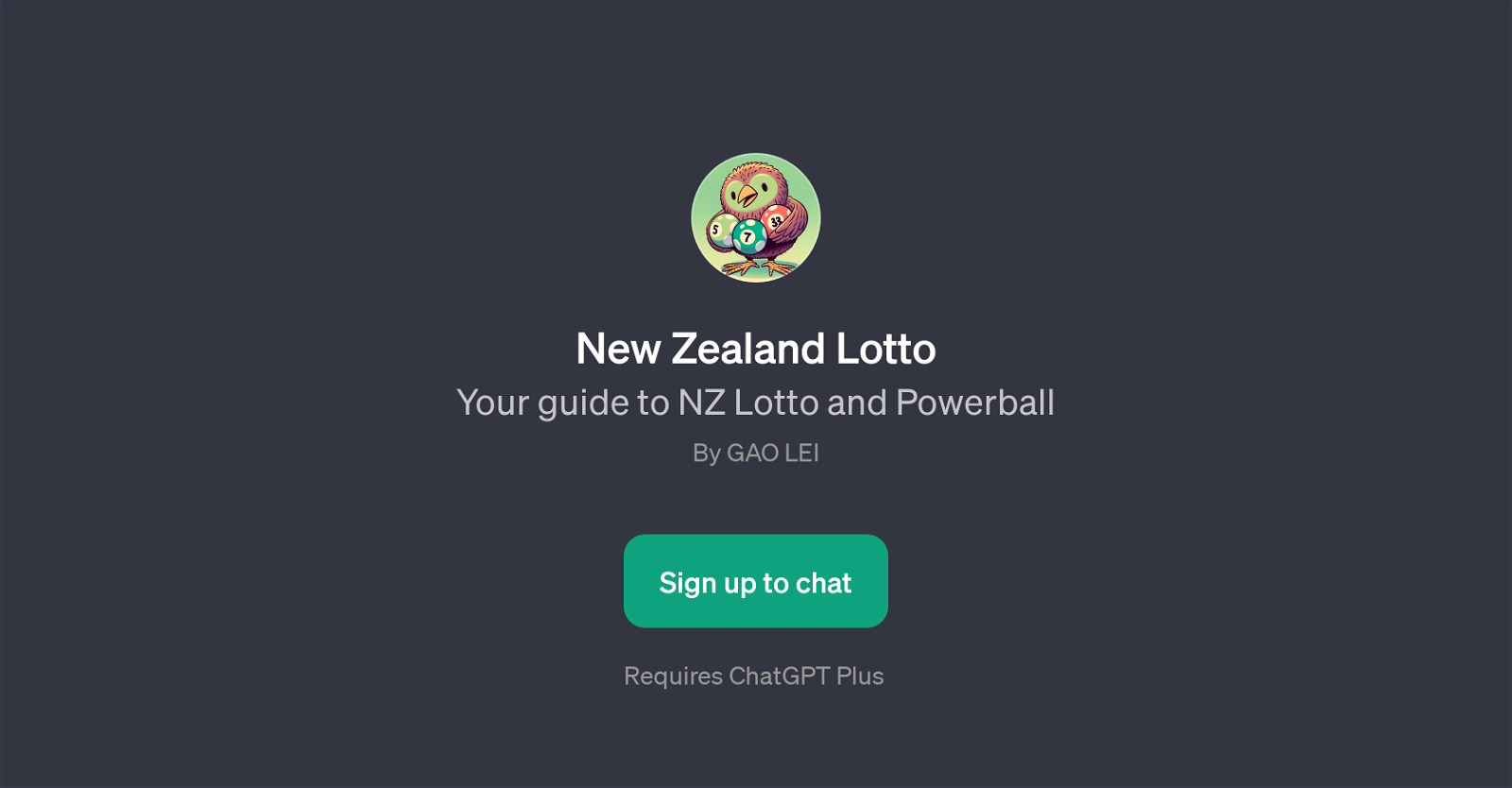 New Zealand Lotto website