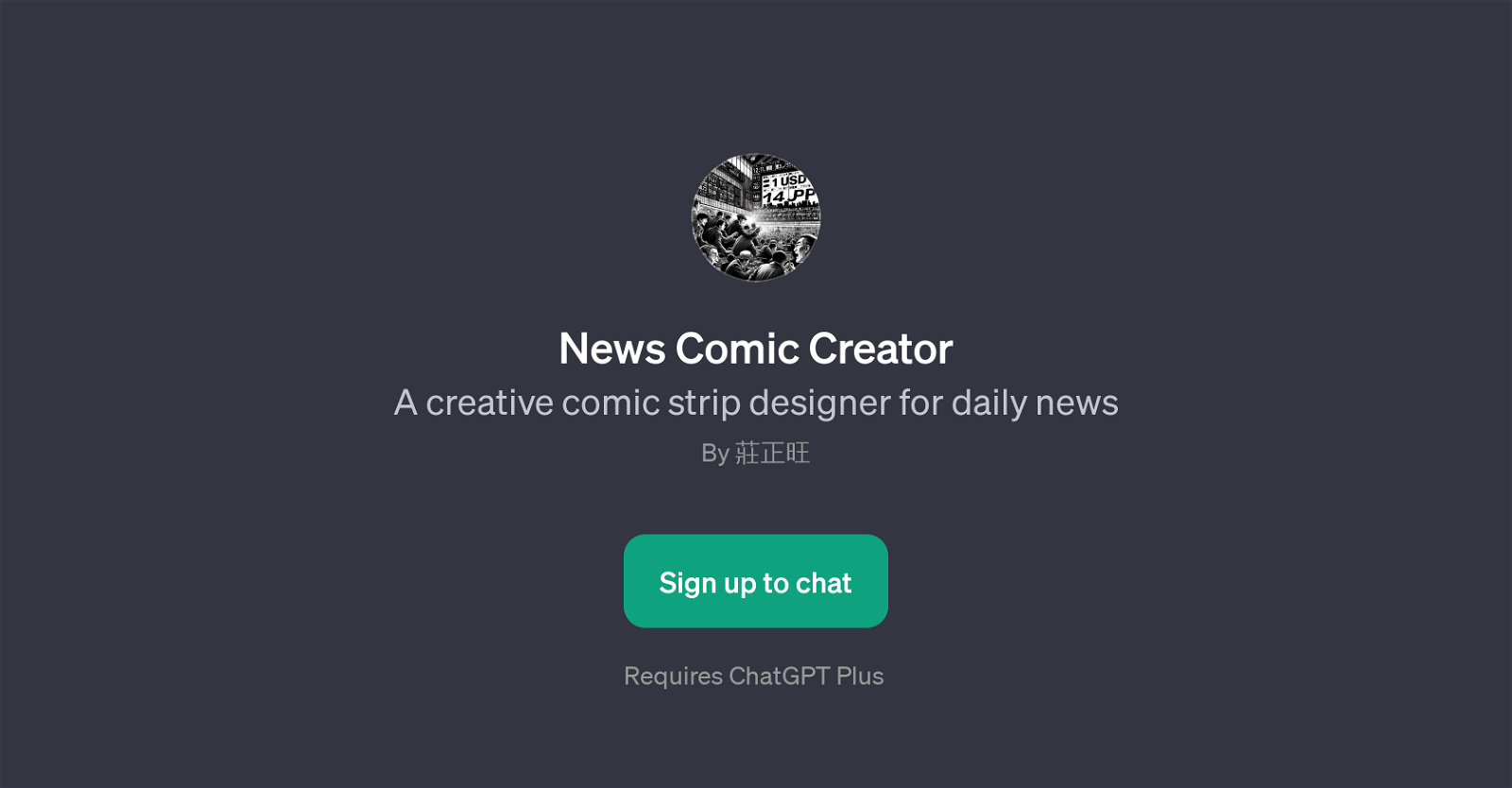 News Comic Creator website