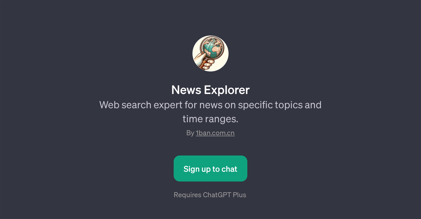 News Explorer website