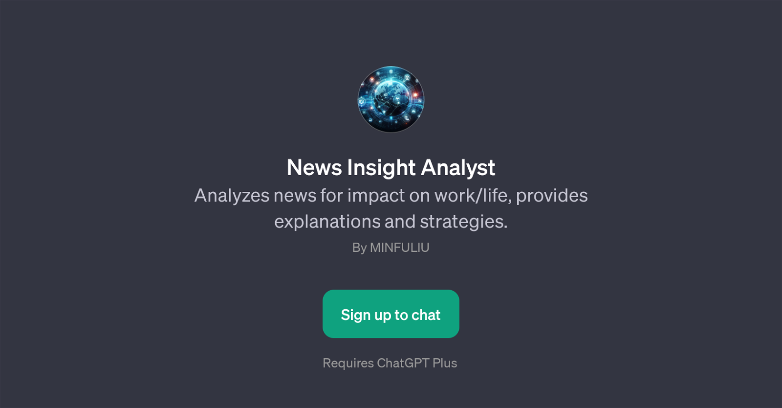 News Insight Analyst website