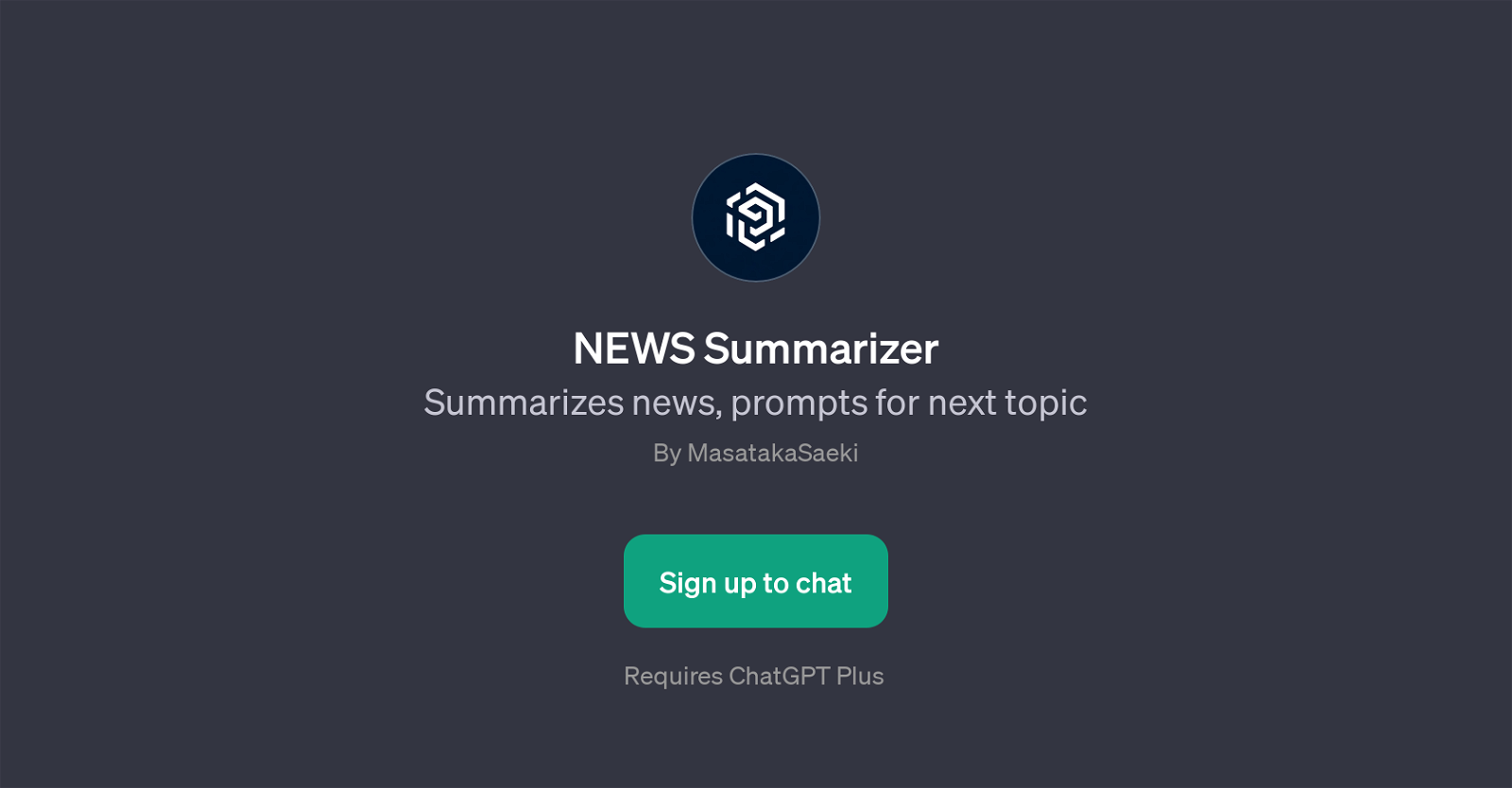 NEWS Summarizer website