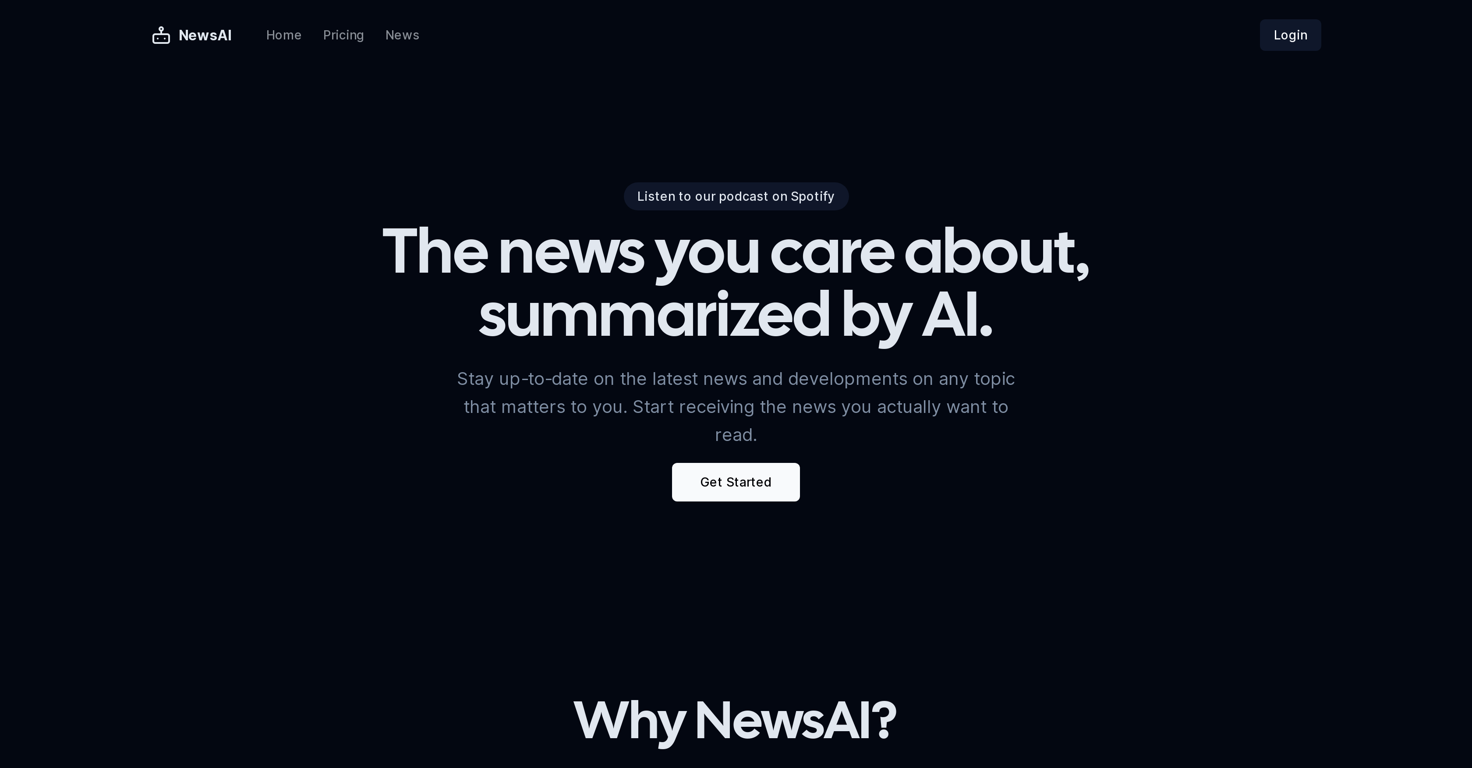 NewsAI.me website