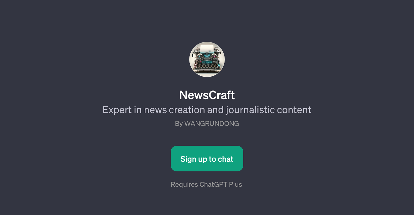 NewsCraft website
