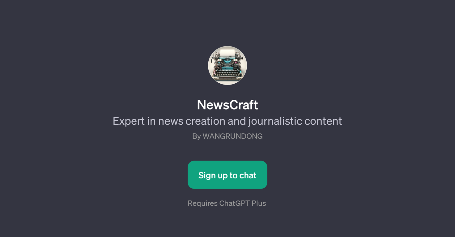 NewsCraft website