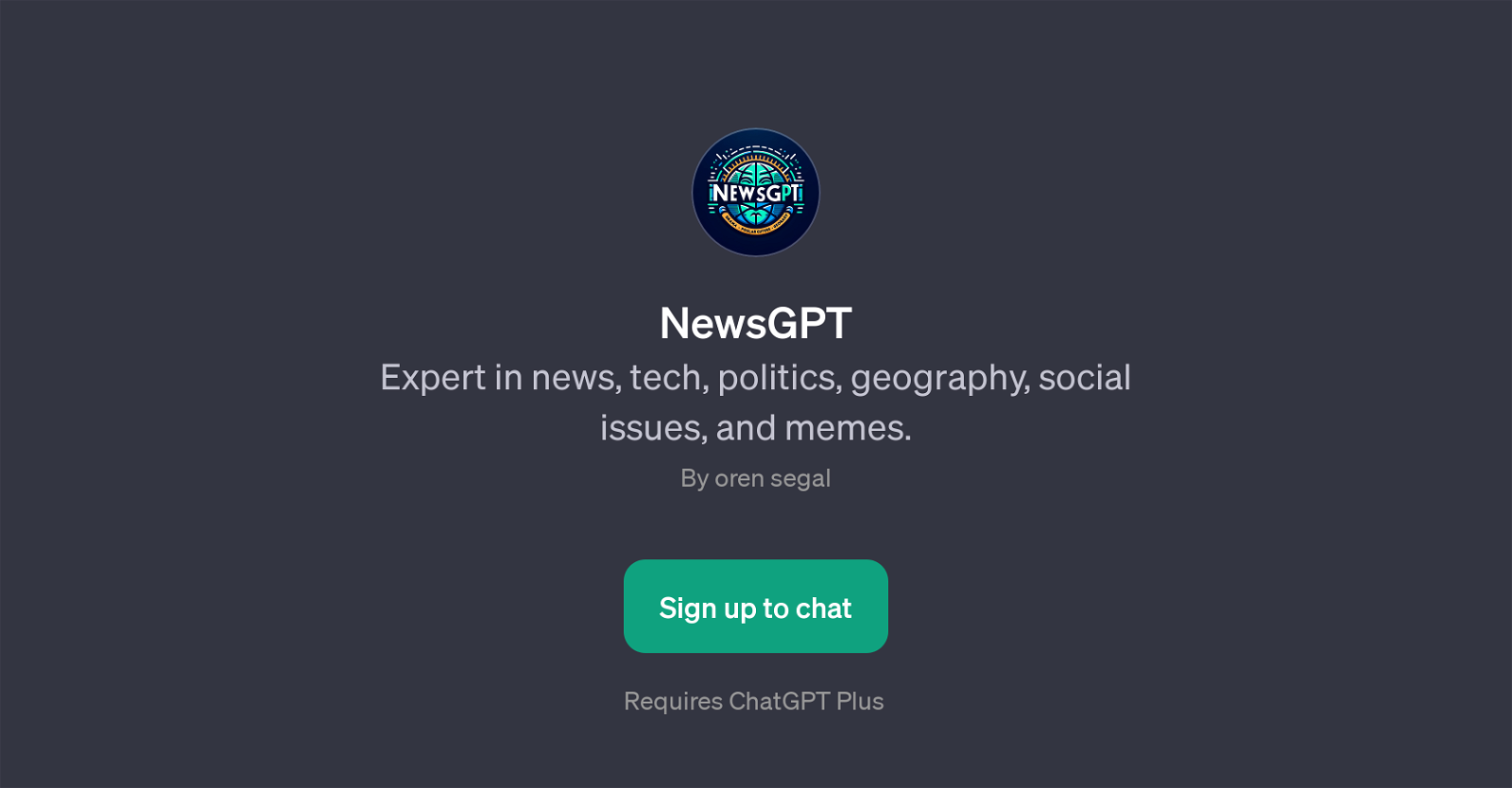 NewsGPT website