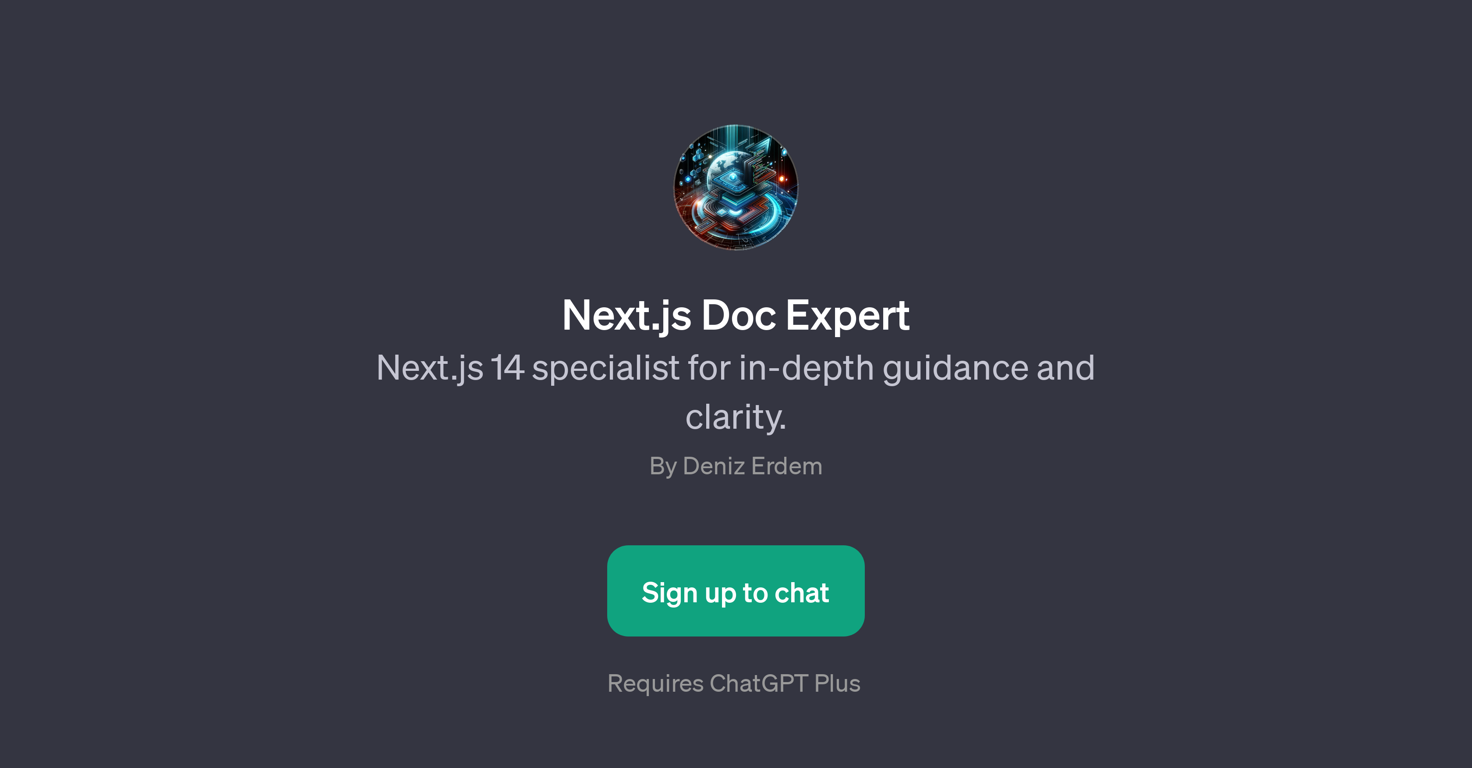 Next.js Doc Expert website