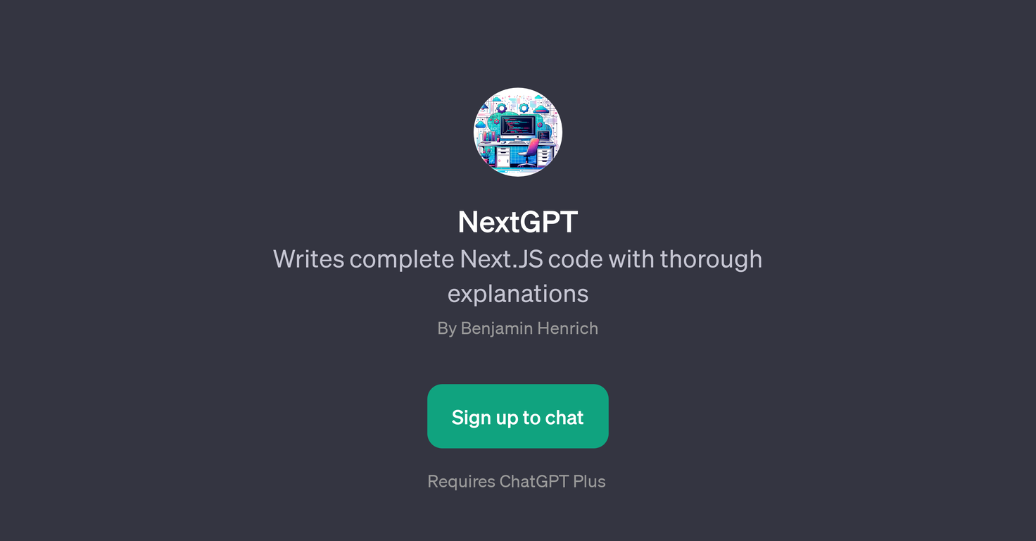 NextGPT website