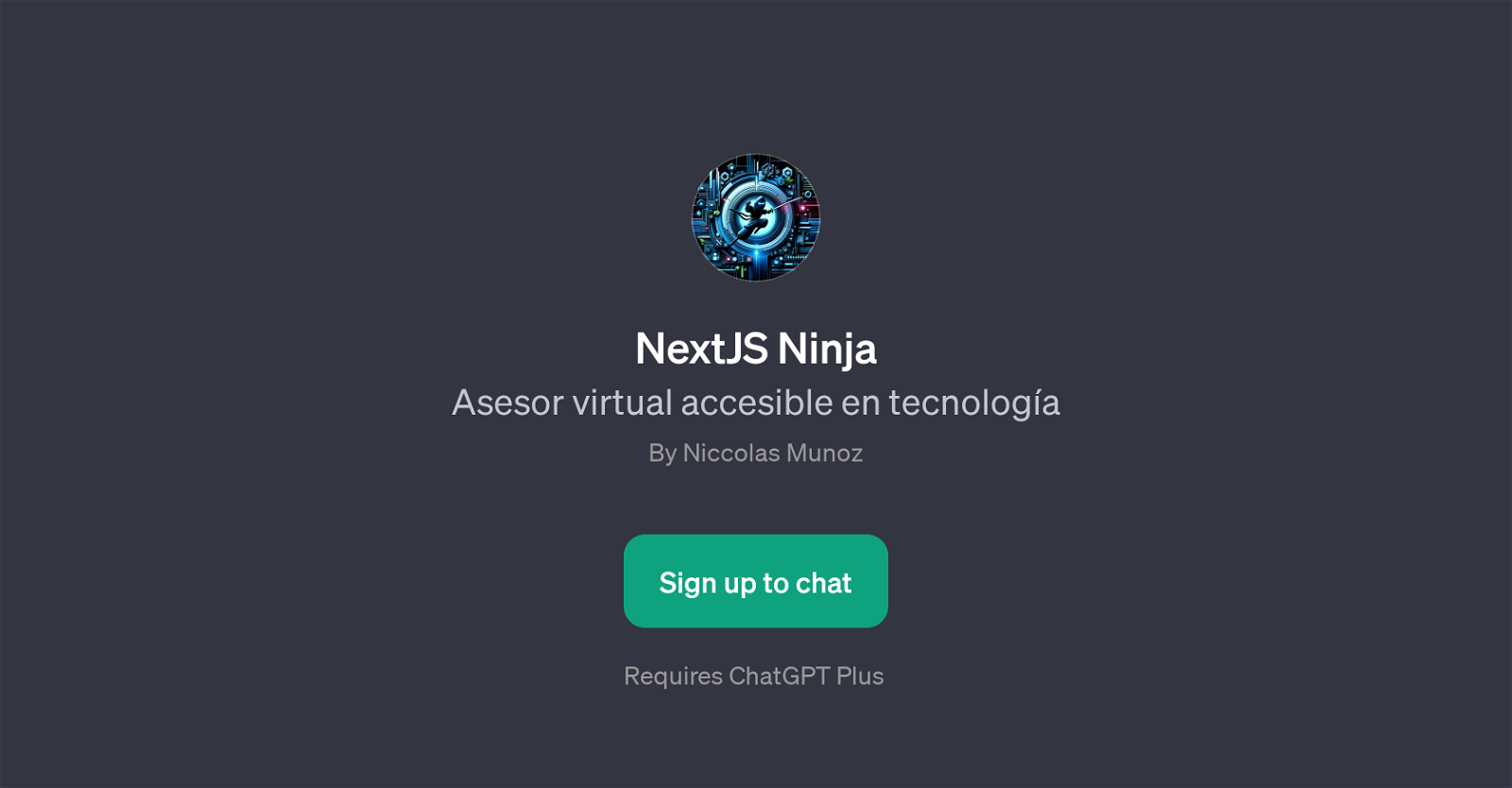 NextJS Ninja website