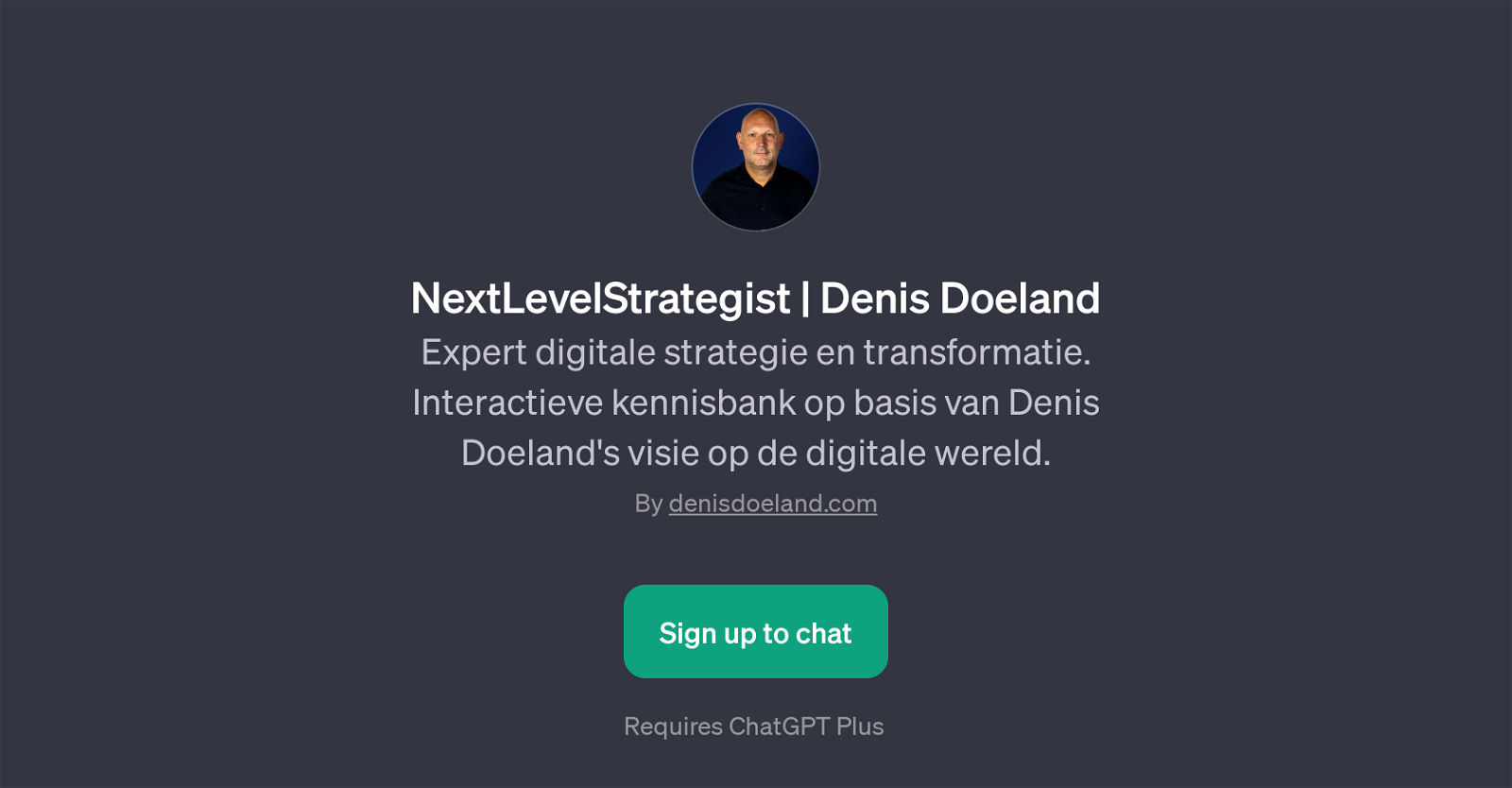NextLevelStrategist | Denis Doeland website