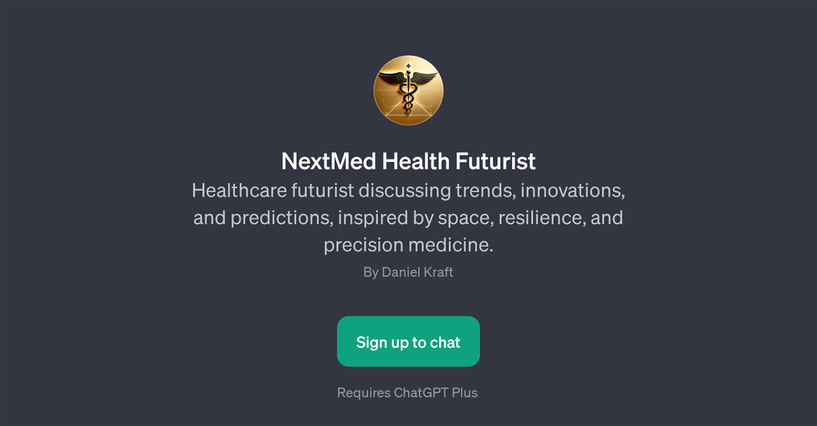 NextMed Health Futurist website