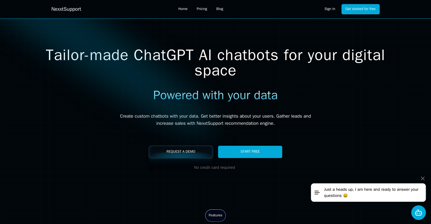 NexxtSupport website