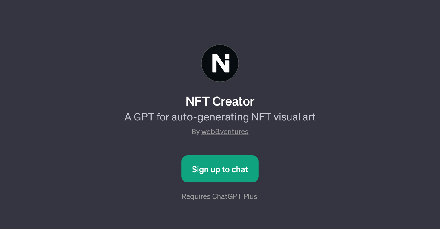 NFT Creator website