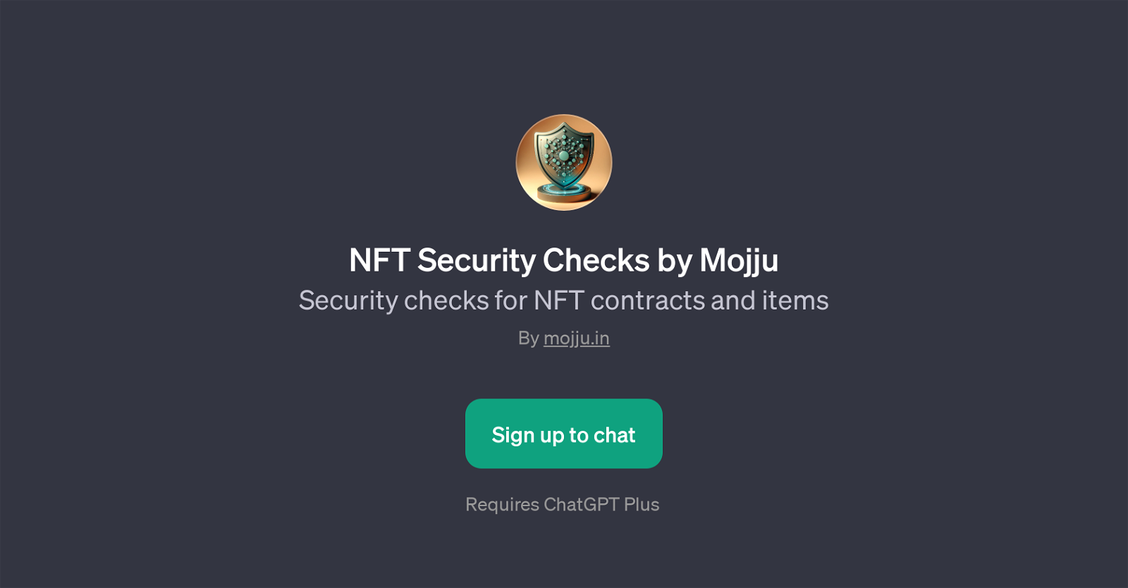 NFT Security Checks by Mojju website