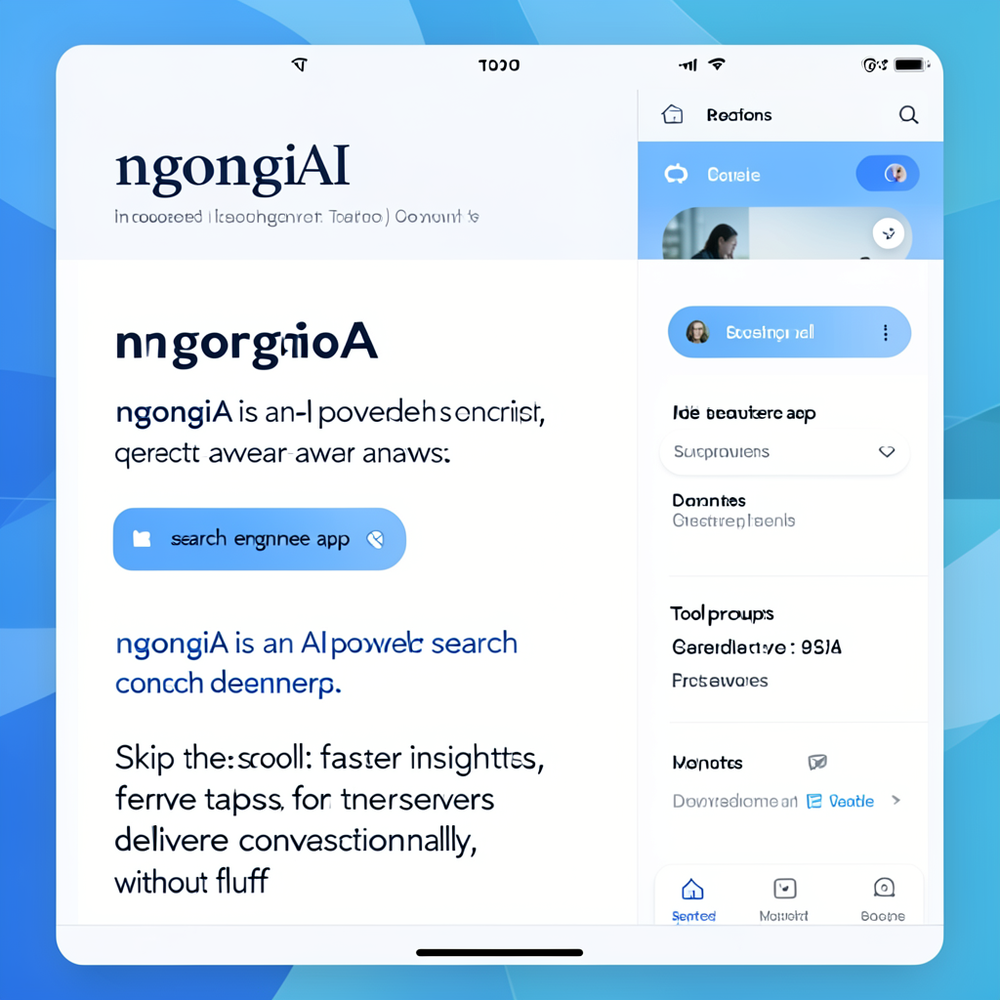 ngongiAI website