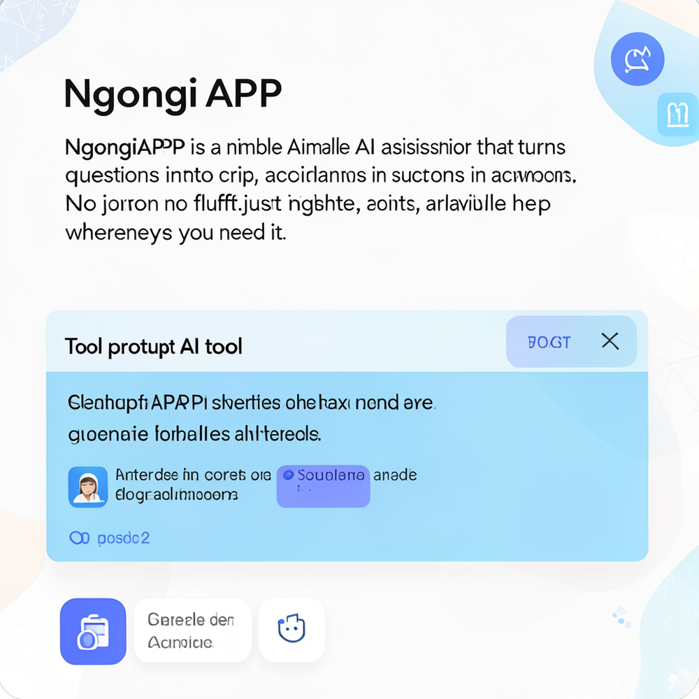 NgongiAPP website