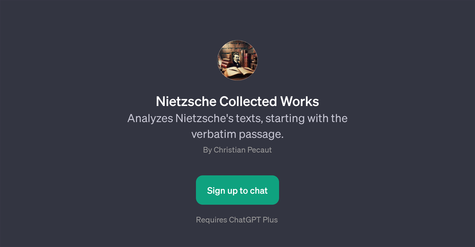Nietzsche Collected Works website