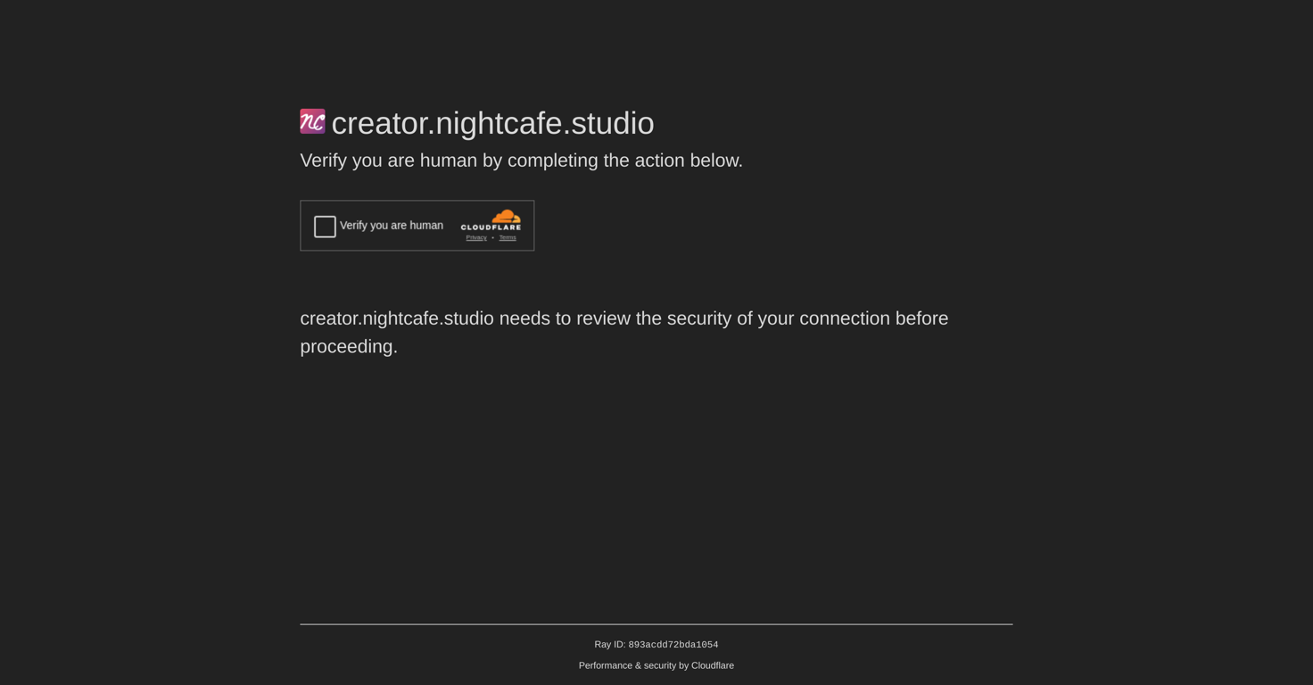 NightCafe website