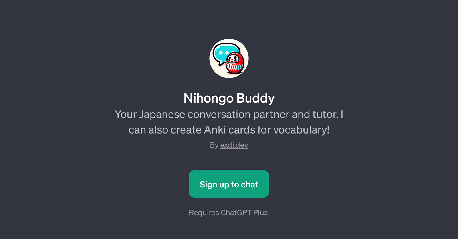 Nihongo Buddy website