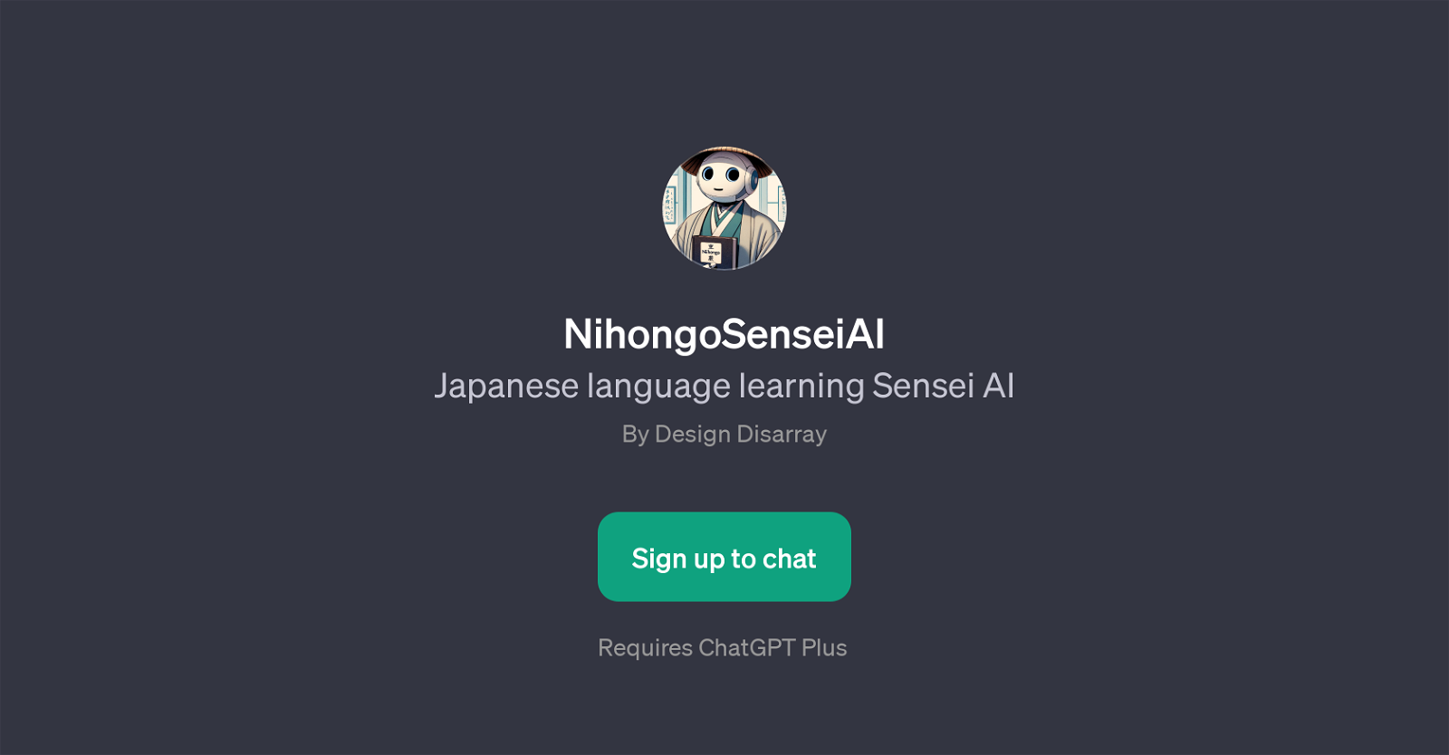 NihongoSenseiAI website