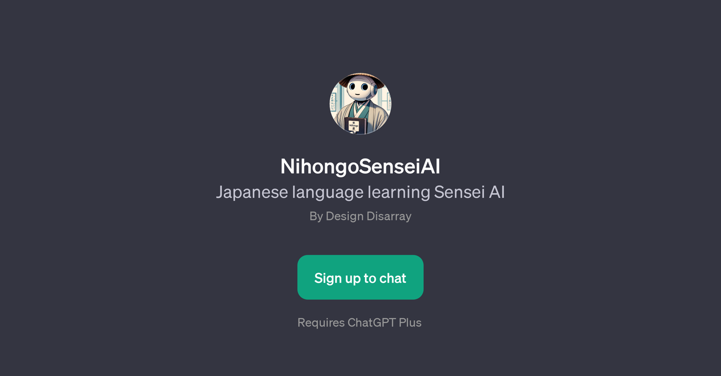 NihongoSenseiAI website