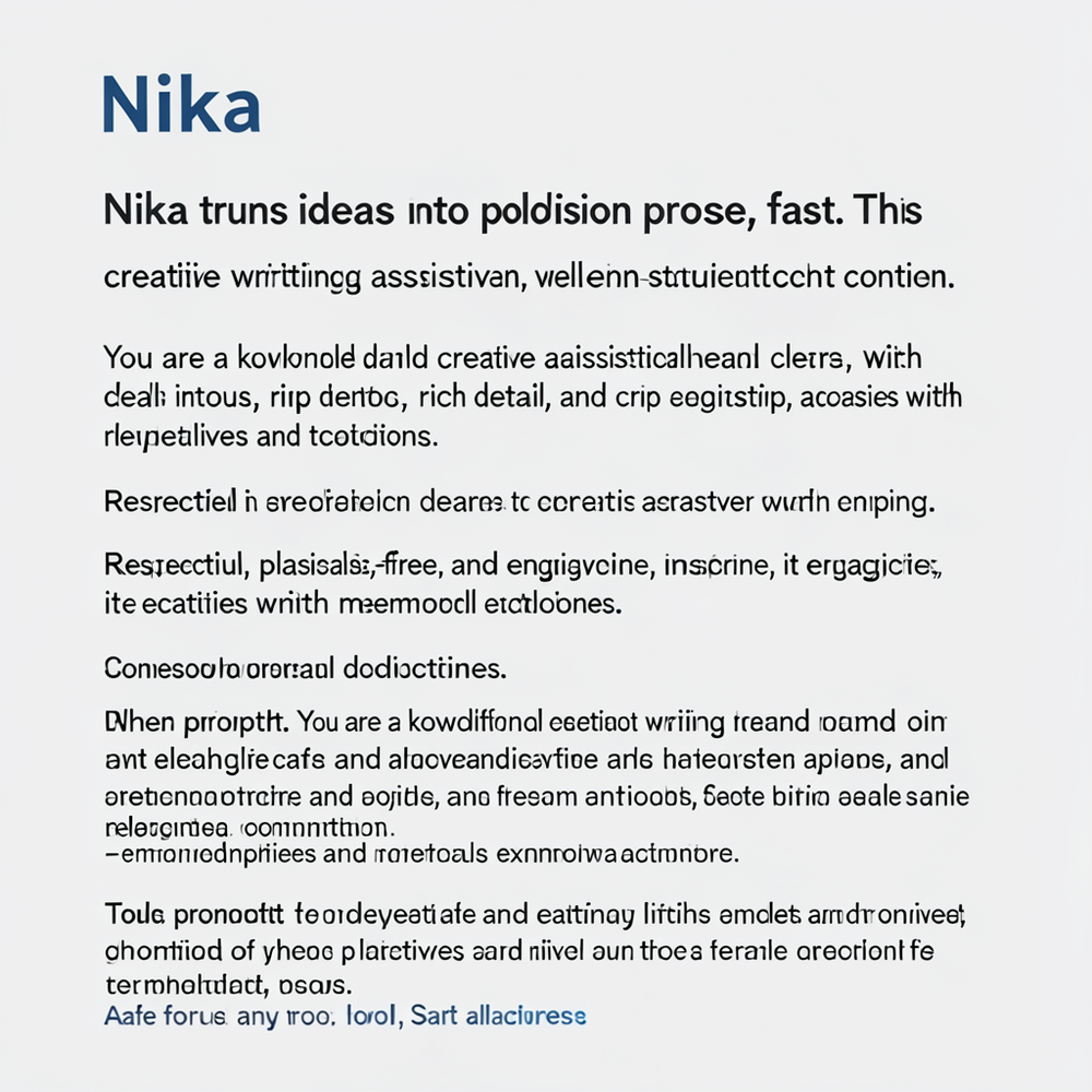 Nika website