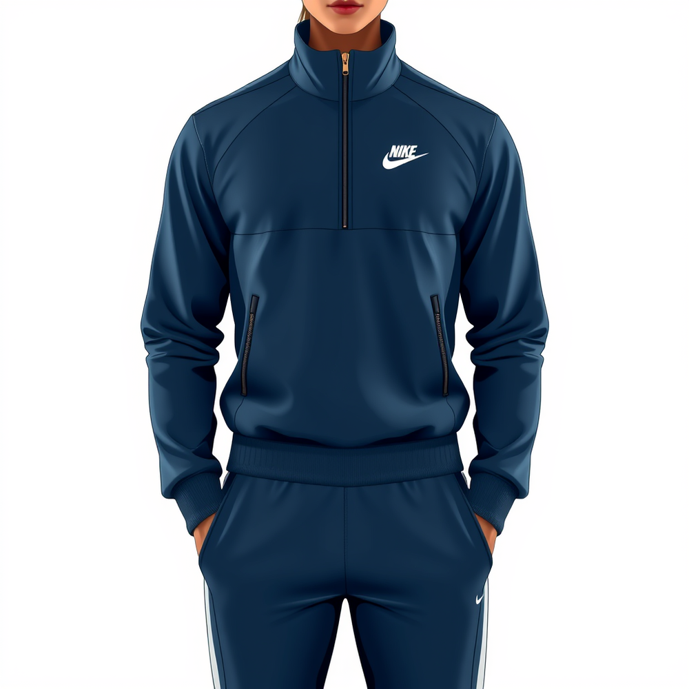 Nike half zip tracksuit website