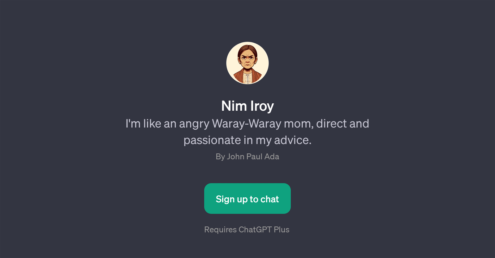 Nim Iroy website