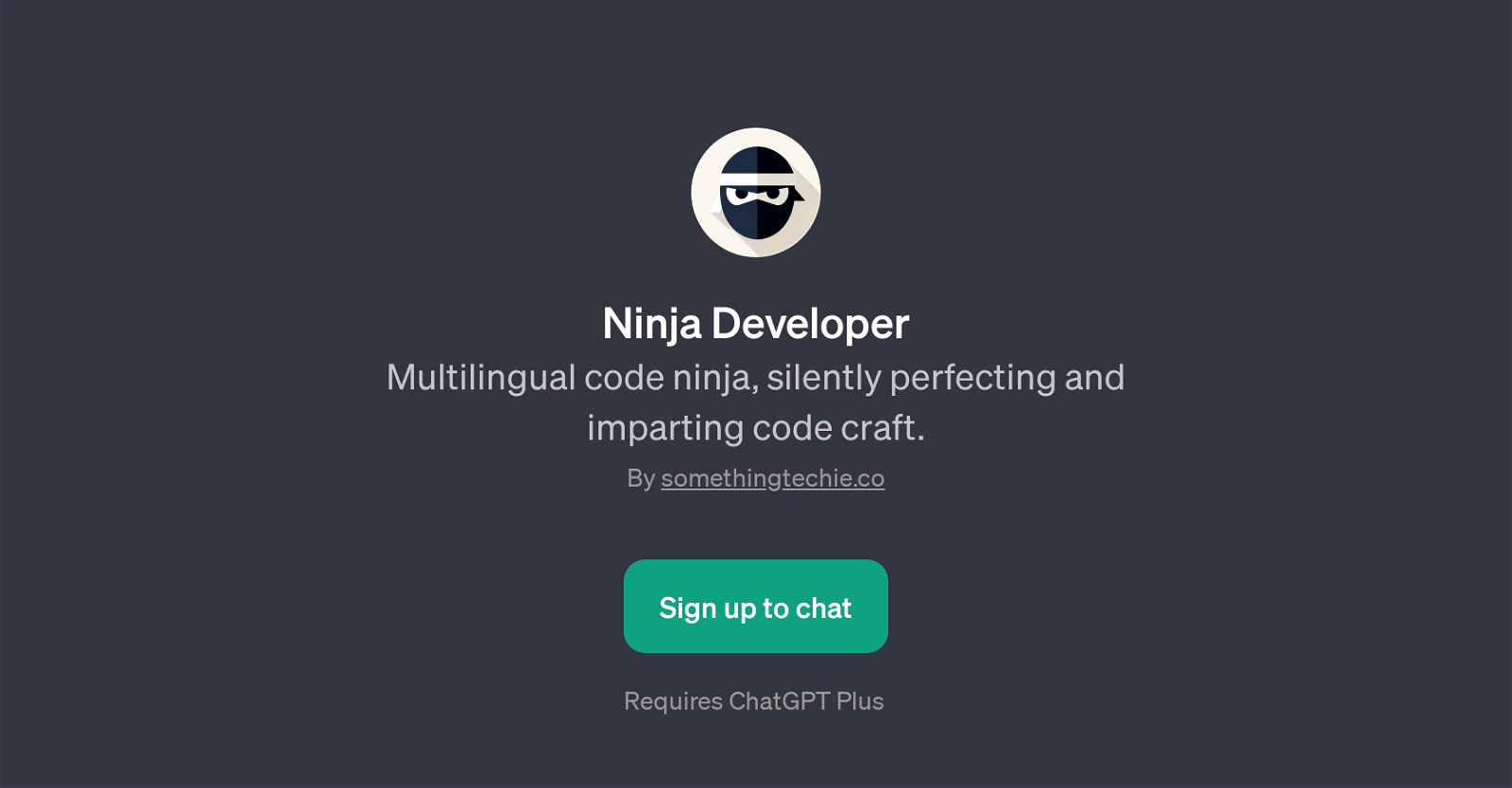 Ninja Developer website