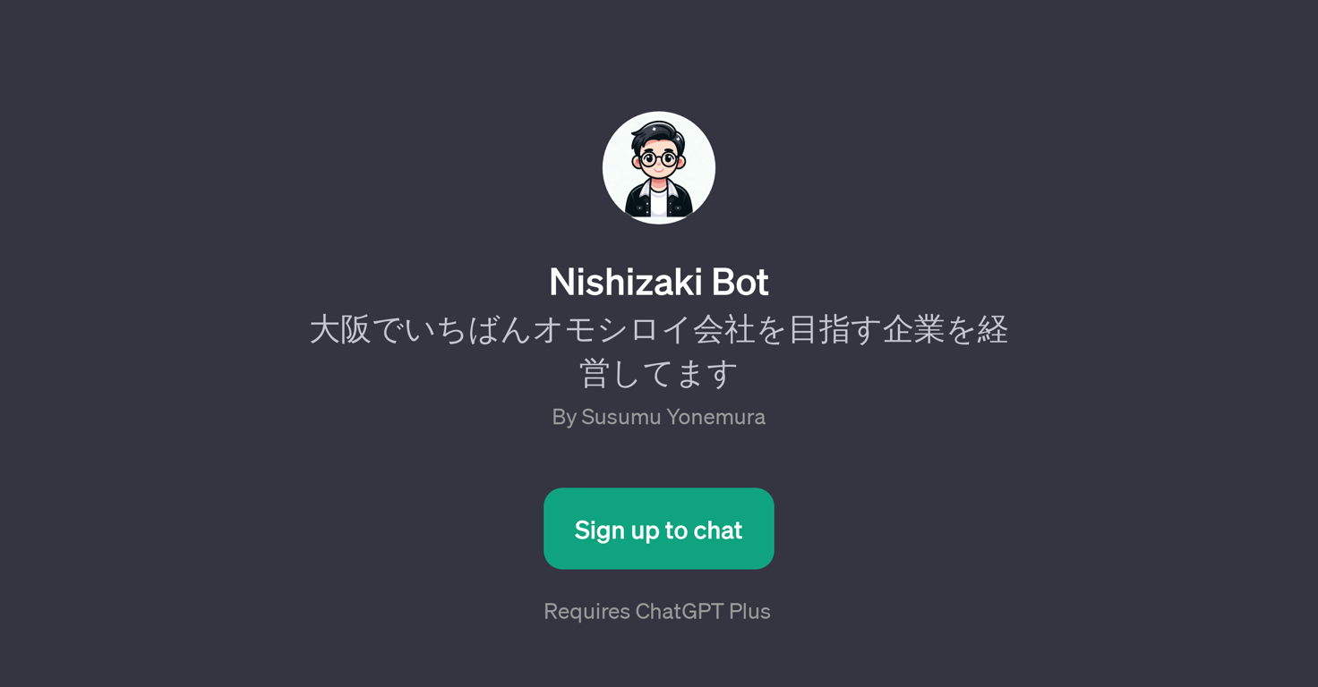 Nishizaki Bot website