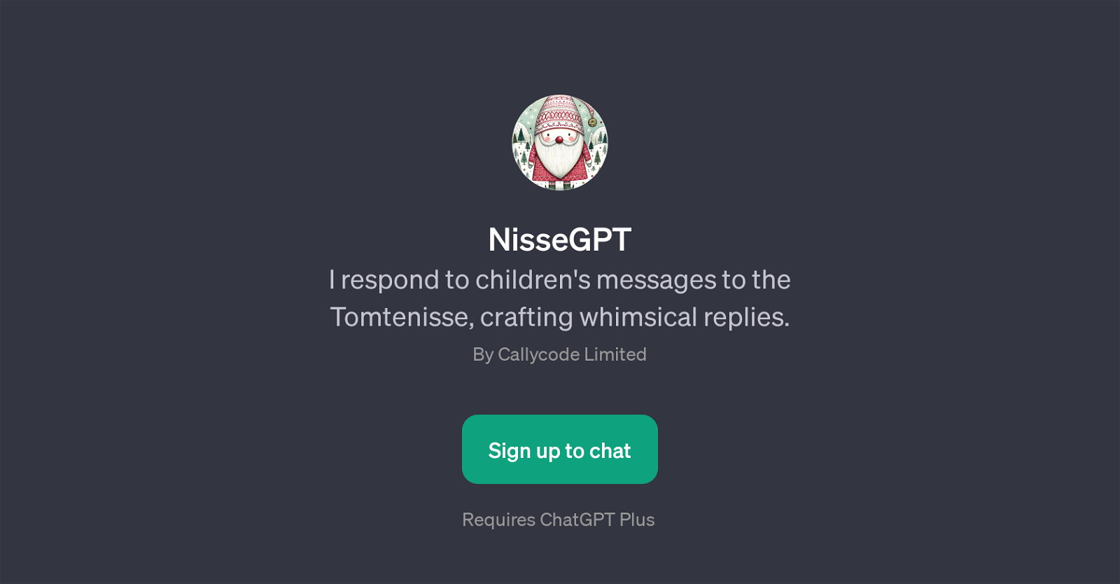 NisseGPT website
