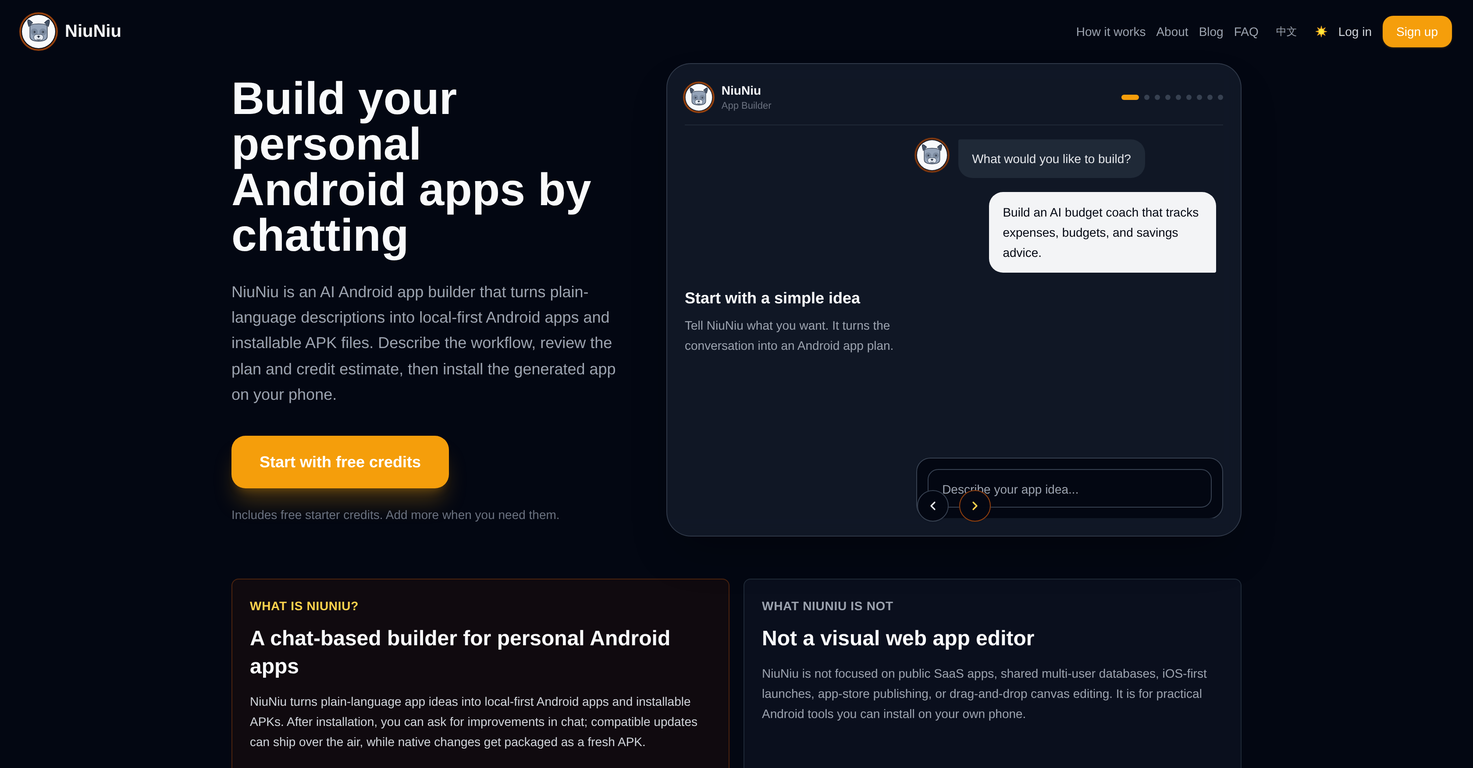NiuNiu website