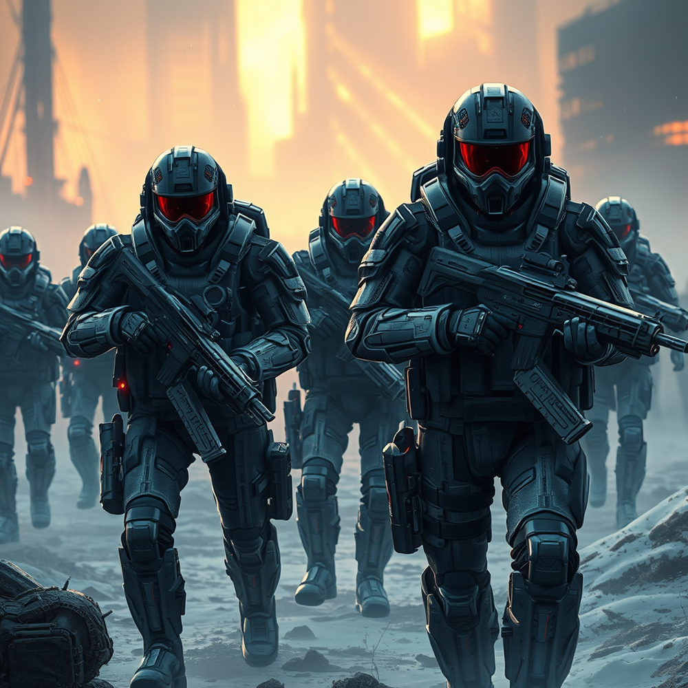 NKCP Sci-Fi Military Tactical website