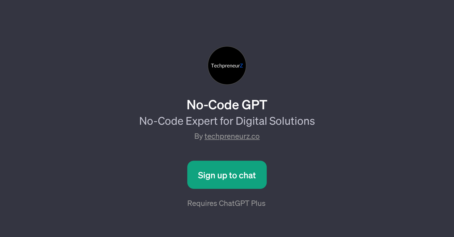 No-Code GPT website