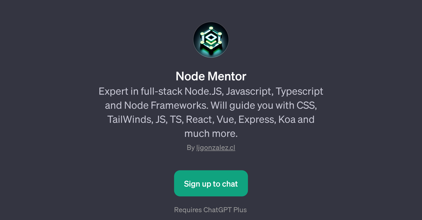 Node Mentor website
