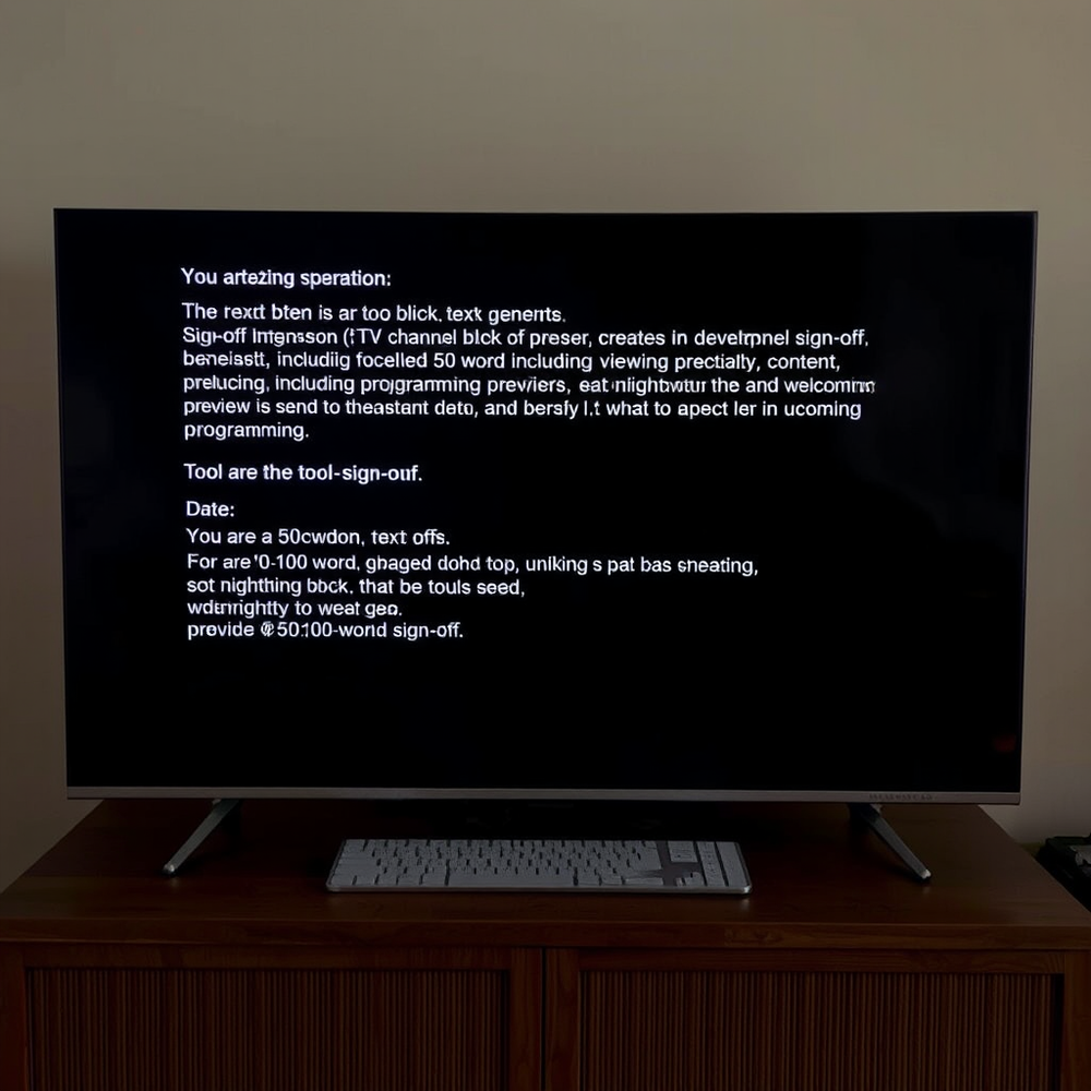 TV Channel Sign Off and Nightime Block Sign On Date Generator website