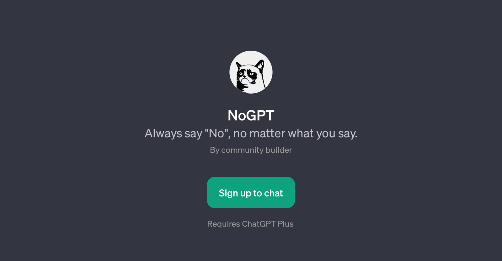 NoGPT website
