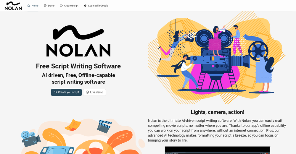 NolanAi website