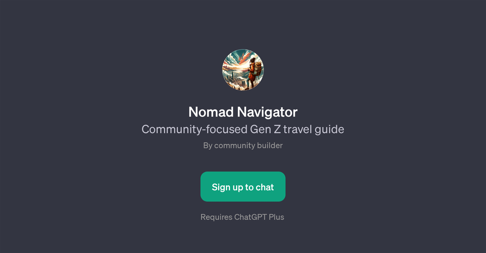 Nomad Navigator website